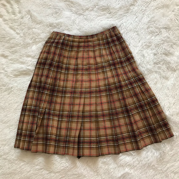 Pendleton Dresses & Skirts - High waisted Vintage Plaid Skirt by Pendleton